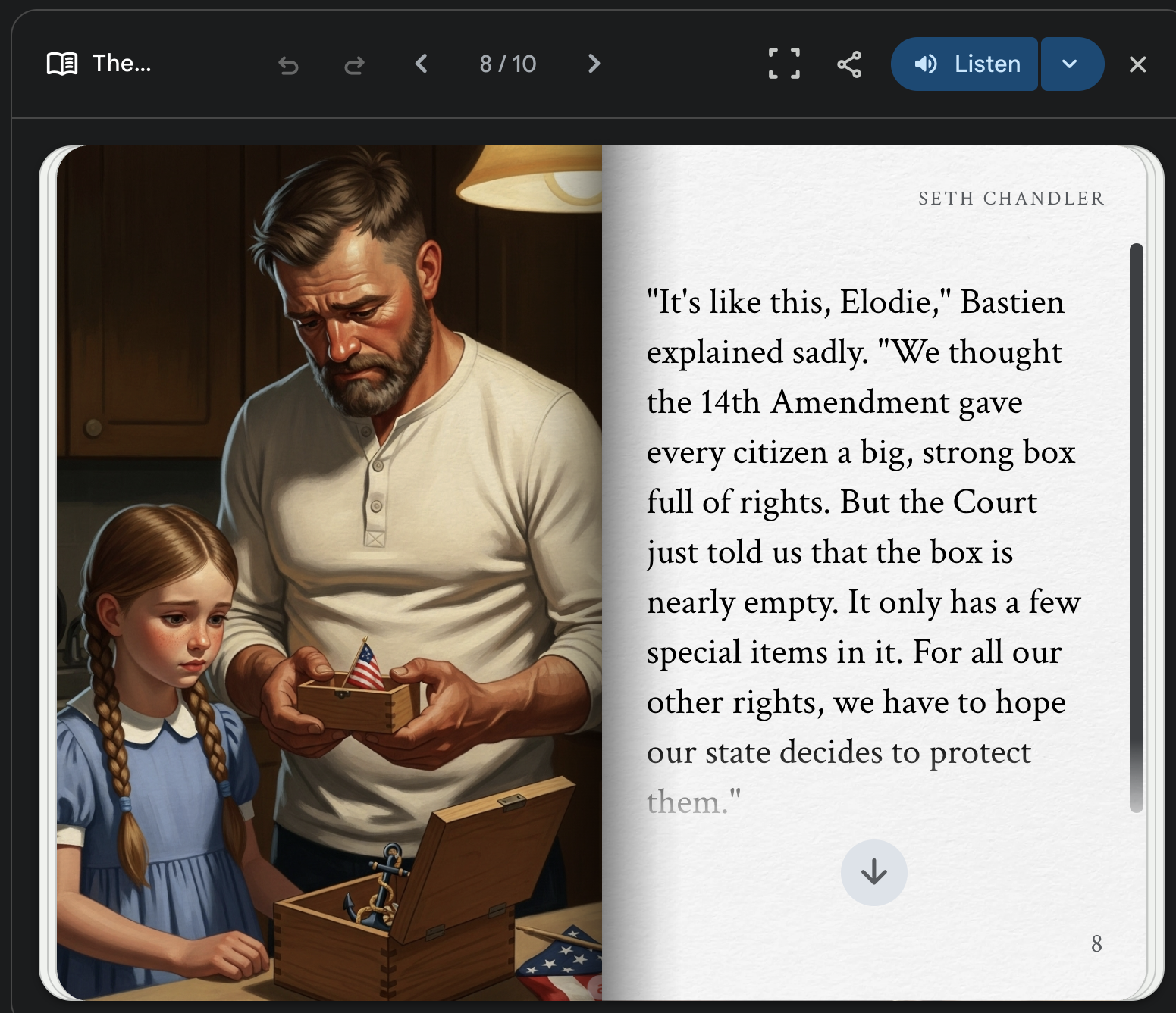 Use Gemini's new  Storybook Gem to help study law