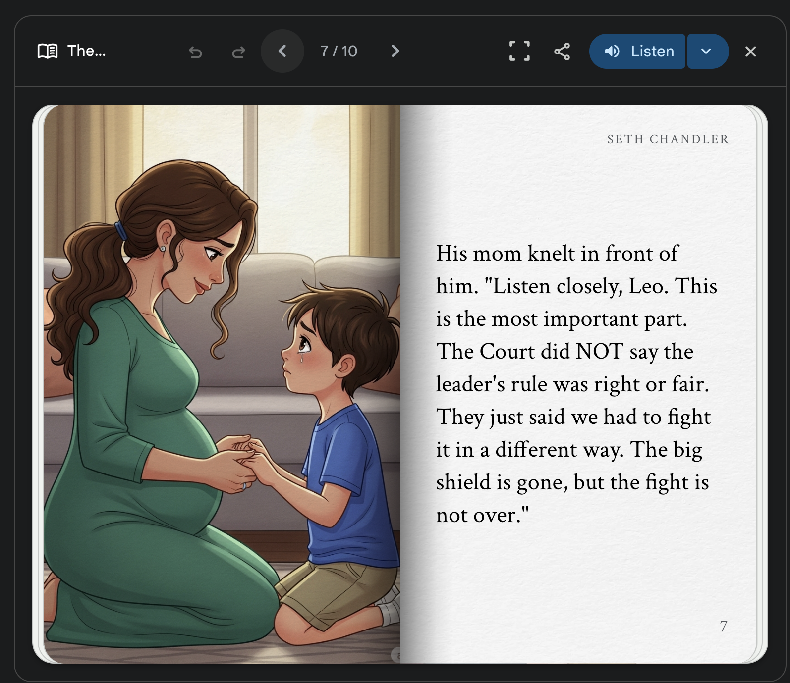 Use Gemini's new  Storybook Gem to help study law