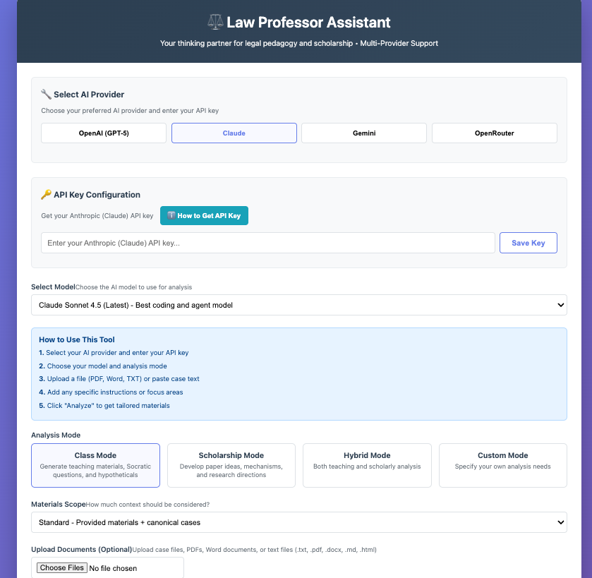 Prep your law class like it's 2026
