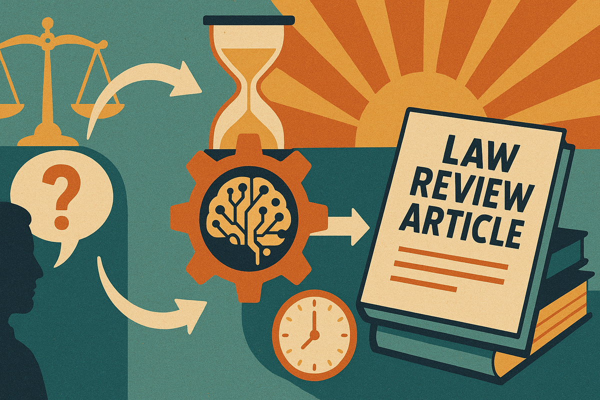 Full stack AI legal scholarship
