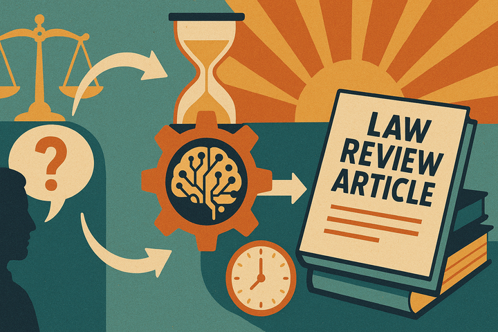 Full stack AI legal scholarship