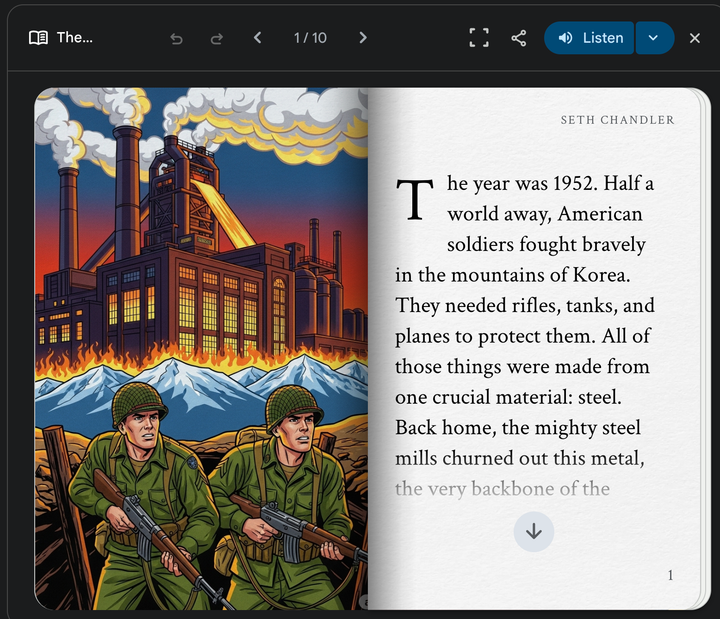 Use Gemini's new  Storybook Gem to help study law