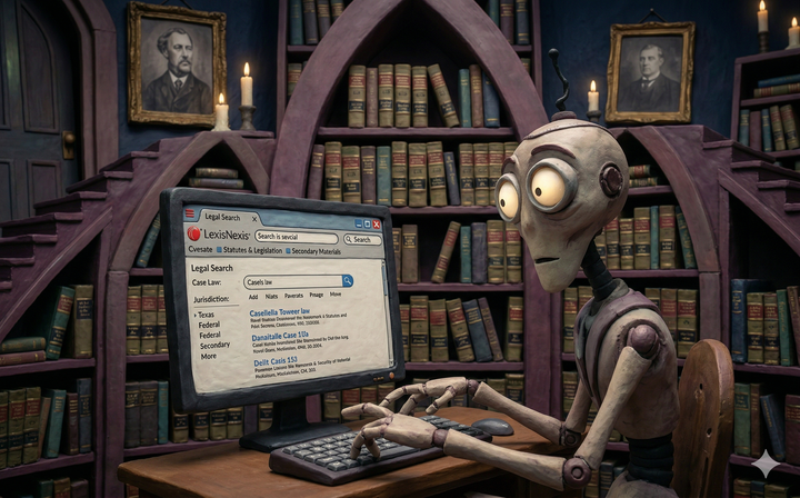 Claude Meets Westlaw and Lexis